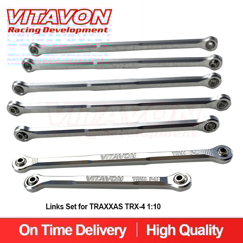 VITAVON Defender CNC Aluminum 7075 Links Set for TRAXXAS TRX-4 1:10