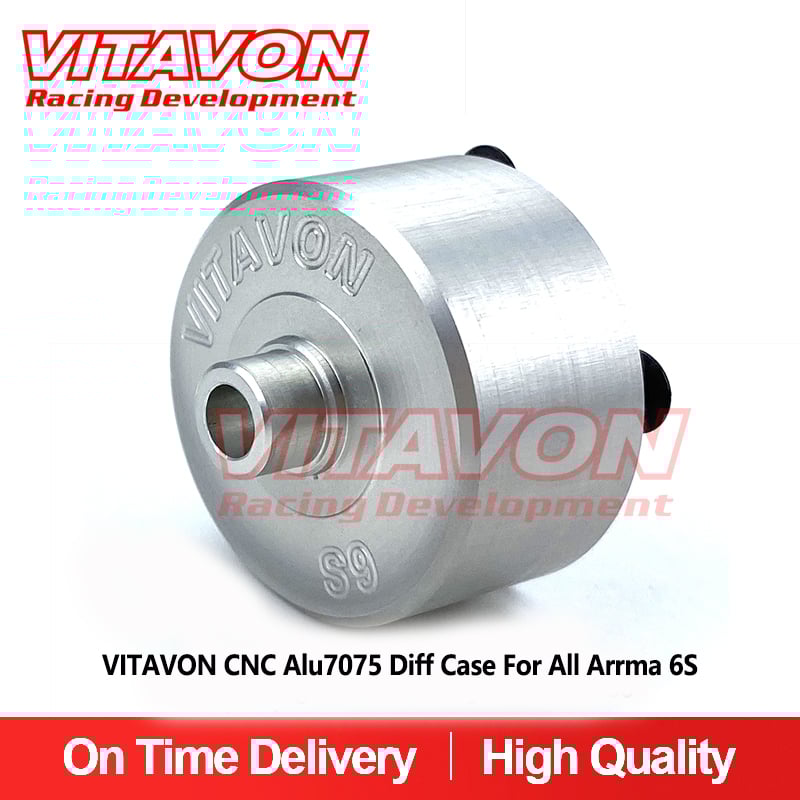 VITAVON CNC Alu 7075 diff housing 31mm for All Arrma 6S