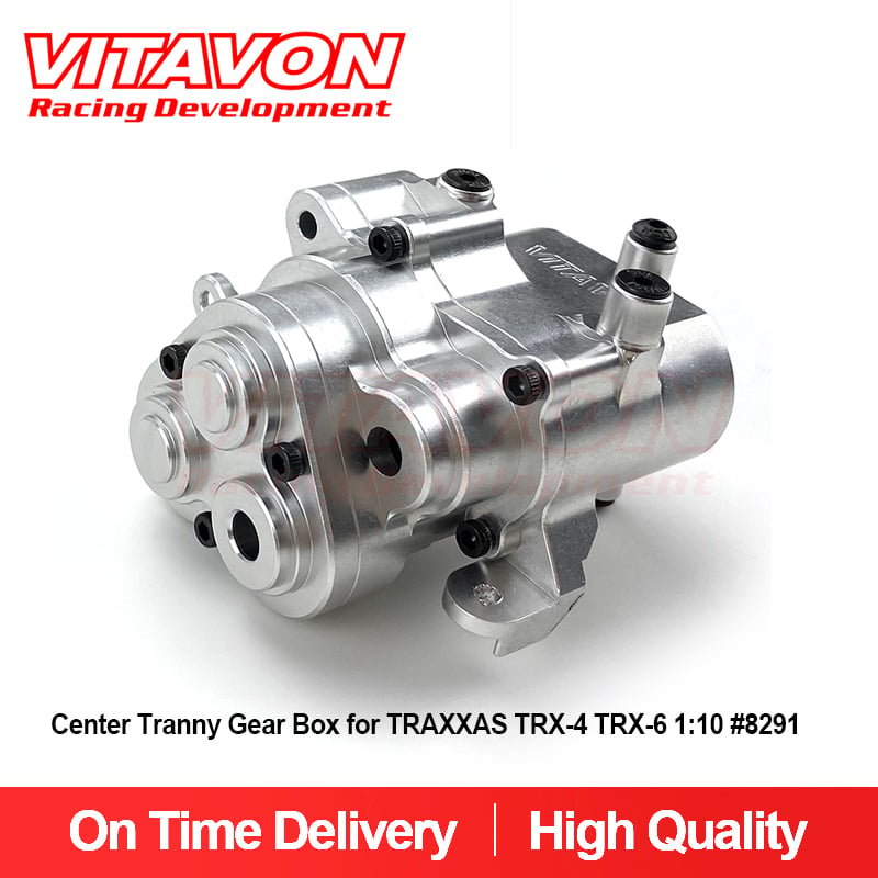 VITAVON Alu7075 CNC Center Tranny Gear Box for TRAXXAS TRX-4 TRX-6 1:10 #8291