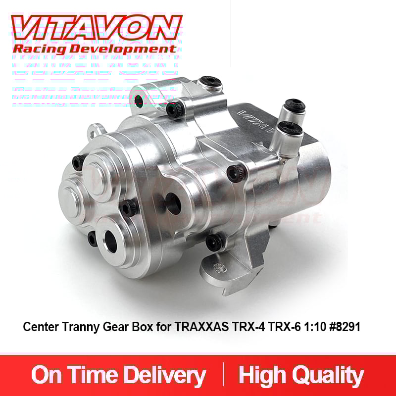 VITAVON Alu7075 CNC Center Tranny Gear Box for TRAXXAS TRX-4 TRX-6 1:10 #8291