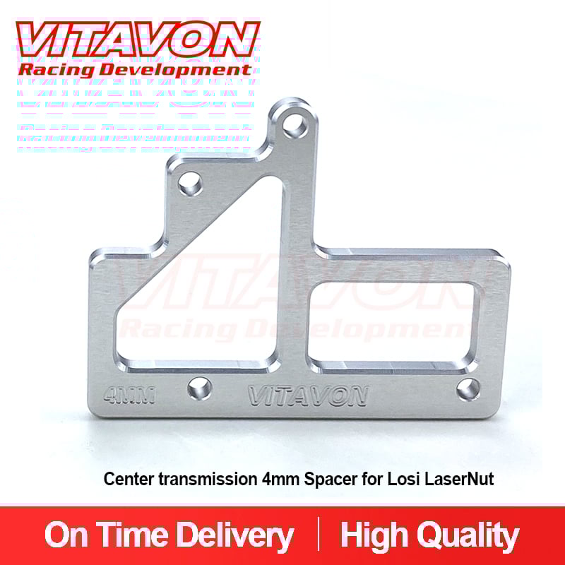 VITAVON CNC Alu Center transmission 4mm Spacer for Losi LaserNut