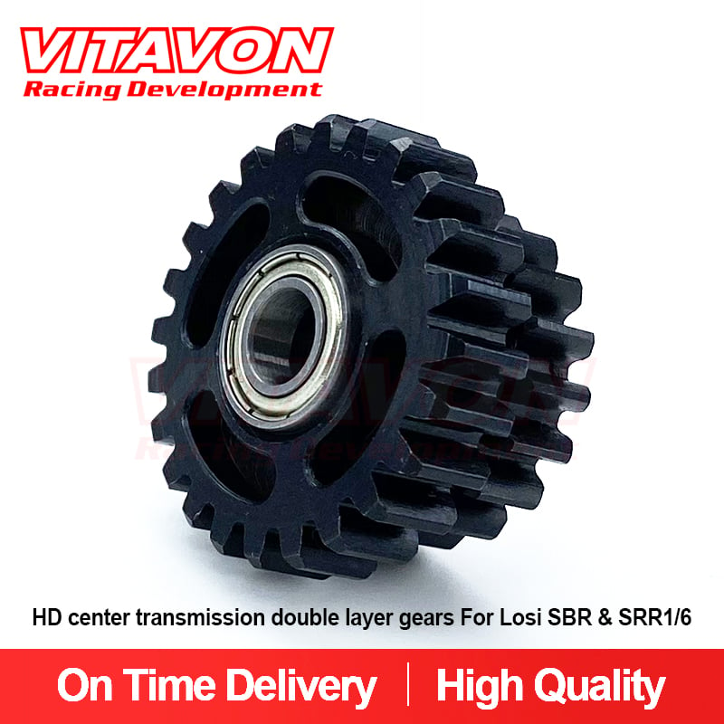 VITAVON SBR SRR HD center transmission double layer gears For Losi SBR & SRR1/6