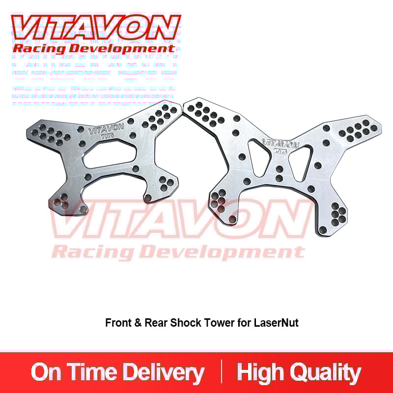 VITAVON CNC alu#7075 Front & Rear Shock Tower for Losi LaserNut