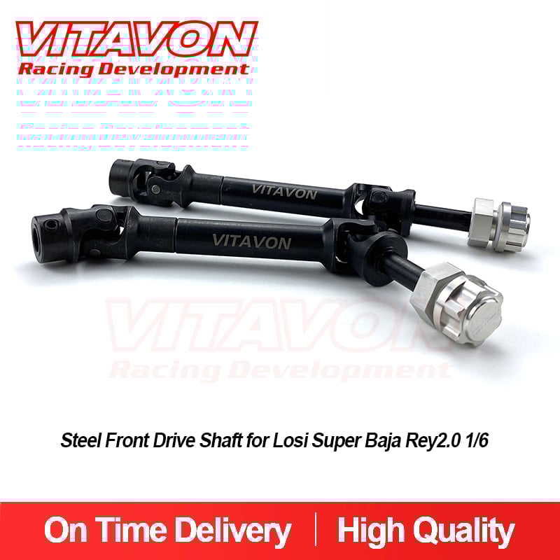 VITAVON SBR 2.0 45# Steel Front Drive Shaft for Losi Super Baja Rey2.0 1/6