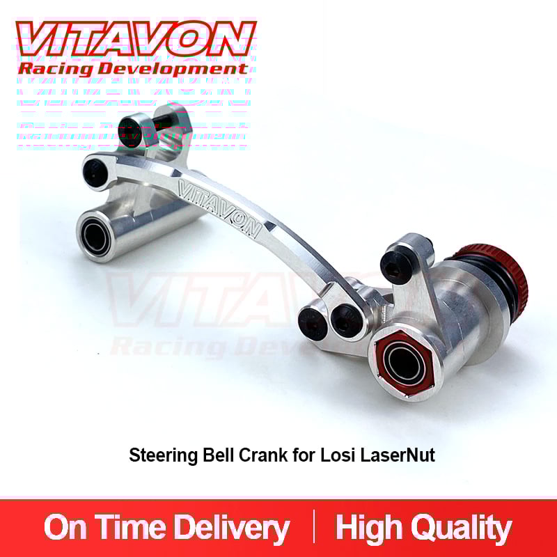 VITAVON LaserNut DB Pro CNC alu#7075 Steering Bell Crank for Losi LaserNut