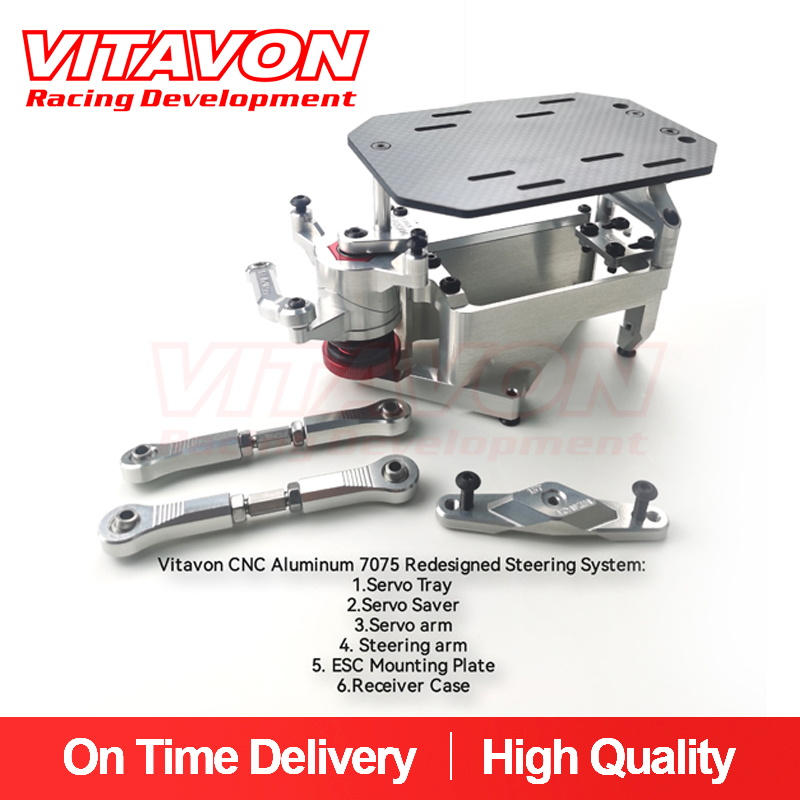 Vitavon CNC Alu7075 Steering System  for Arrma Kraton 8S Outcast 8S 1/5