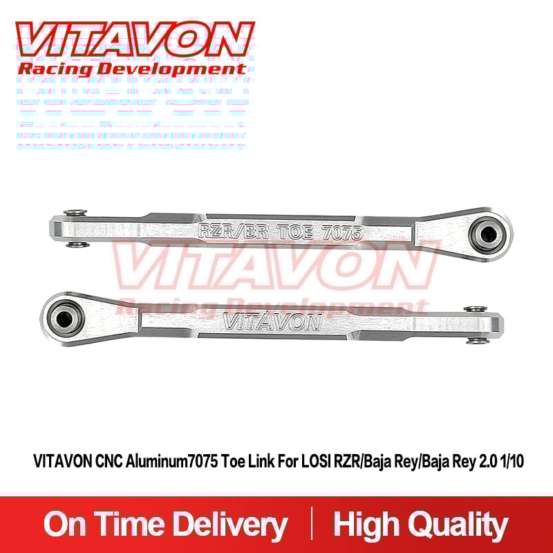 VITAVON CNC Aluminum7075 Toe Link for LOSI RZR/Baja Rey/Baja Rey 2.0 1/10