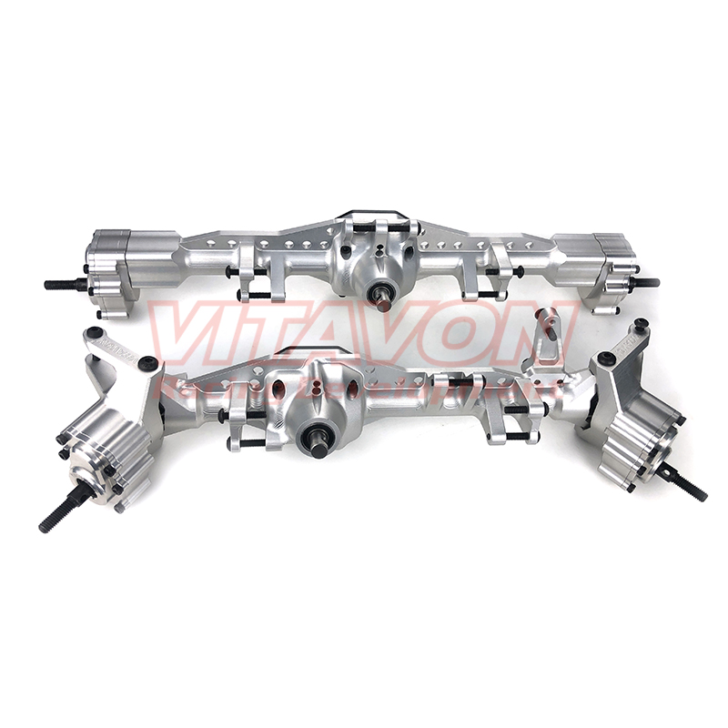 VITAVON CNC Alu7075 Axle Portal Kit with internals for SCX6 Jeep Wrangler and Trail Honcho