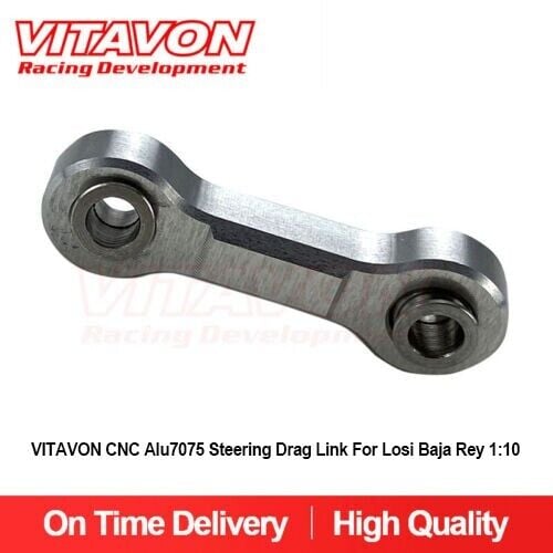 VITAVON CNC Alu7075 Steering Drag Link For Losi Baja Rey 1:10