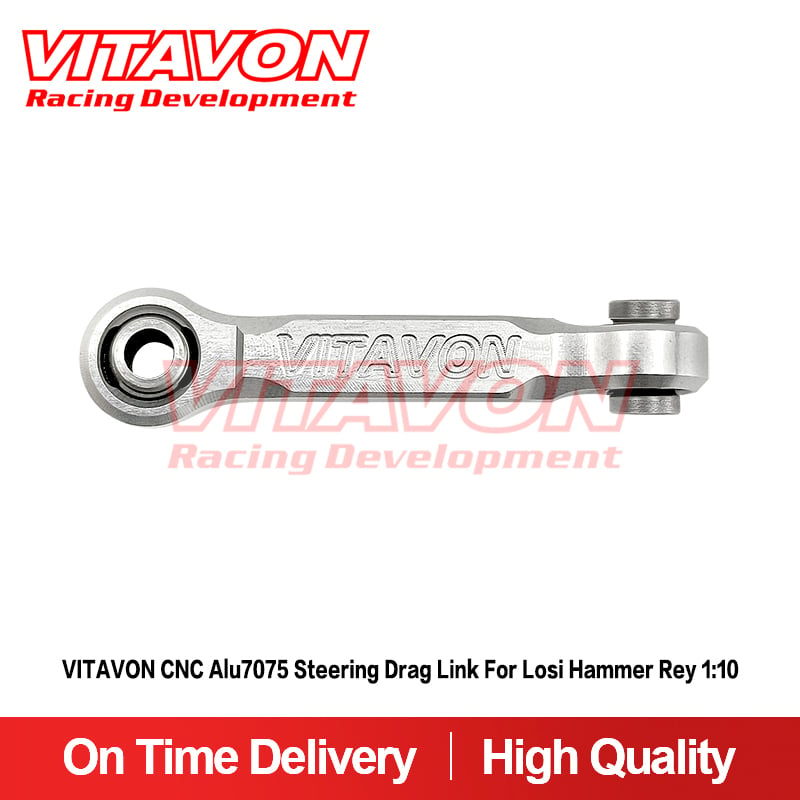 VITAVON CNC Alu7075 Steering Drag Link For Losi Hammer Rey 1:10 