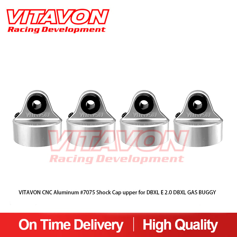 VITAVON CNC Aluminum #7075 Shock Cap Upper for DBXL E 2.0 DBXL GAS BUGGY