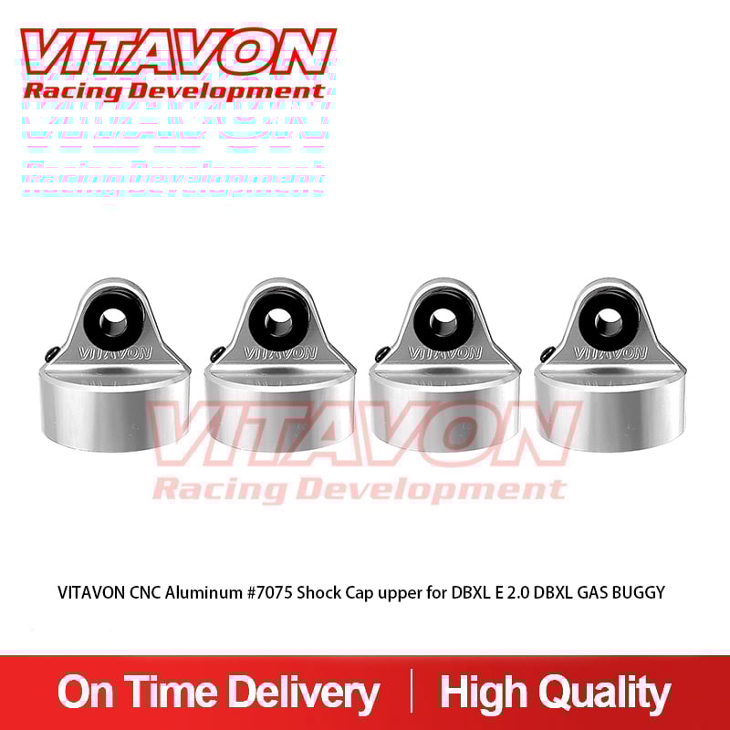 VITAVON CNC Aluminum #7075 Shock Cap Upper for DBXL E 2.0 DBXL GAS BUGGY