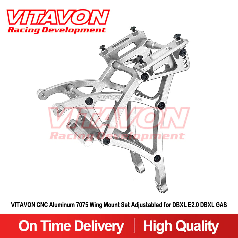 VITAVON Wing Mount Support Adjustabled CNC Alu7075 for DBXL E 2.0 DBXL GAS BUGGY