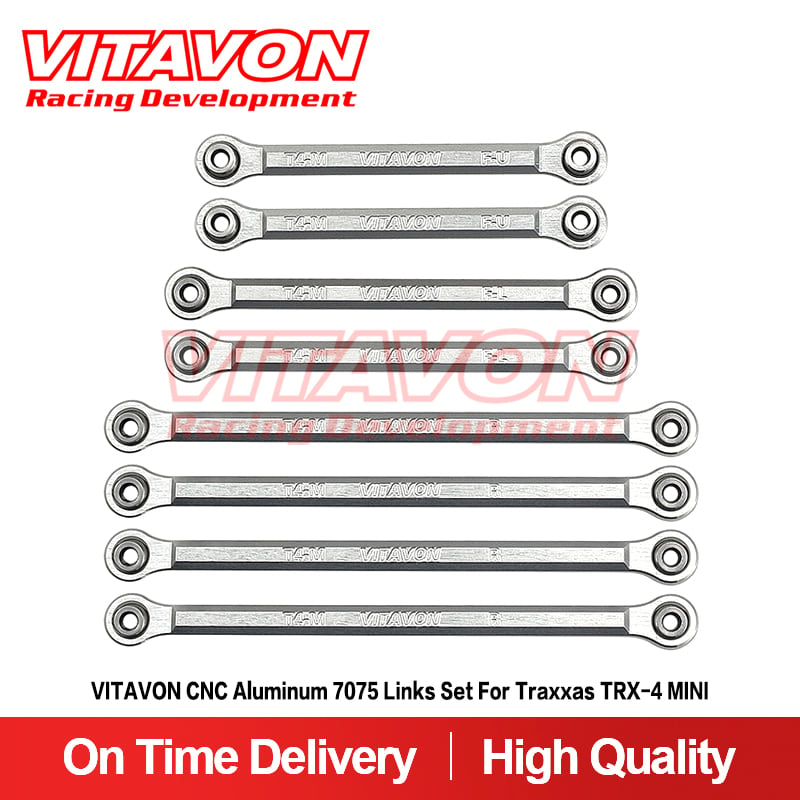 VITAVON CNC Aluminum 7075 Links Set For Traxxas TRX-4 MINI