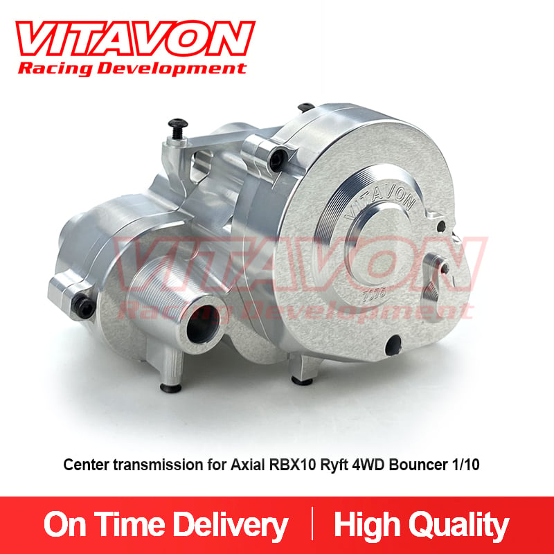 VITAVON CNC Alu 7075 Center Transmission for Axial RBX10 RYFT 4WD Bouncer 1/10