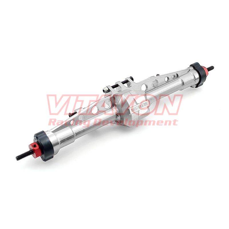 VITAVON CNC Aluminum 7075 Rear Straight Axle Housing set For Axial SCX10 Ill Bronco SCX10 Pro