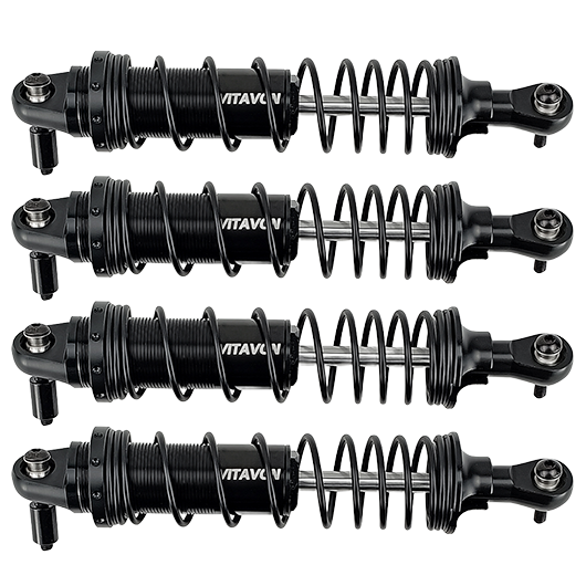 Front & Rear Shocks Set 150mm For SCX6 Jeep Honcho 1/6