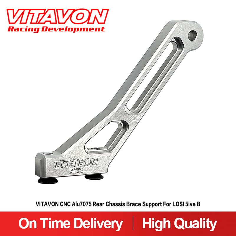 VITAVON CNC Alu7075 Rear Chassis Brace Support For LOSI 5ive B