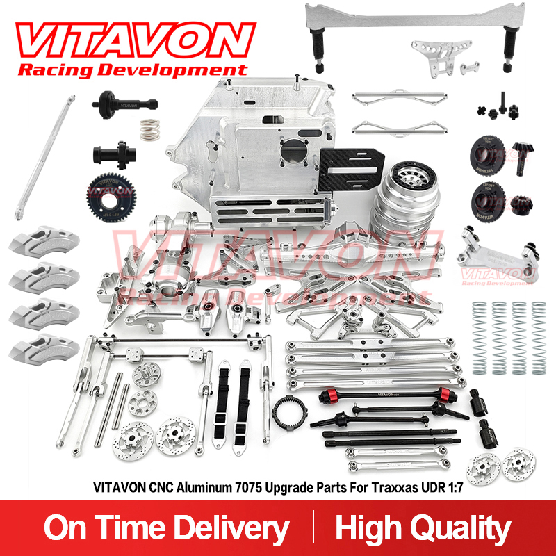 VITAVON CNC Aluminum 7075 Upgrade Parts For Traxxas UDR 1:7