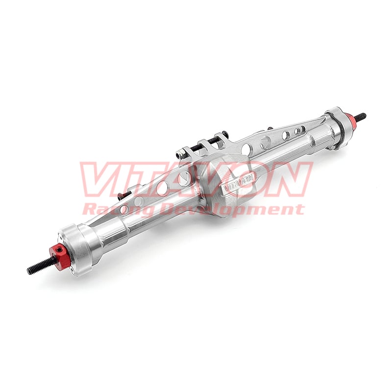 VITAVON CNC Aluminum 7075 Rear Straight Axle Housing with Internals For Axial SCX10 lll Bronco SCX10 Pro