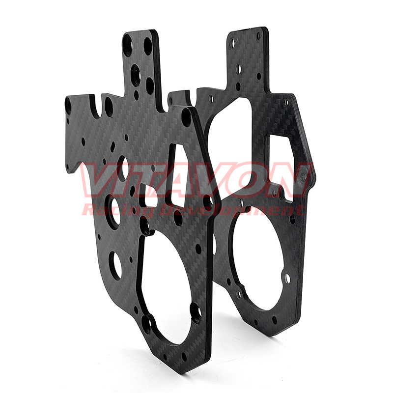 VITAVON CNC Real Carbon Chassis Plate Set For LOSI Promoto MXLOS264002