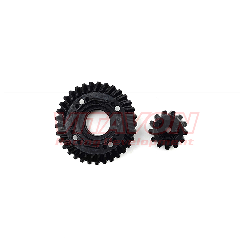 VITAVON HD Steel 40Cr Rear Diff Ring Gear & Pinion Gear 13/33T For Traxxas UDR 1/7