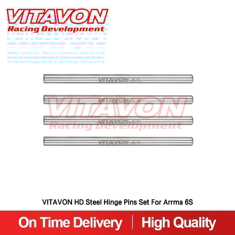 VITAVON HD steel Hinge Pins Set For Arrma 6S