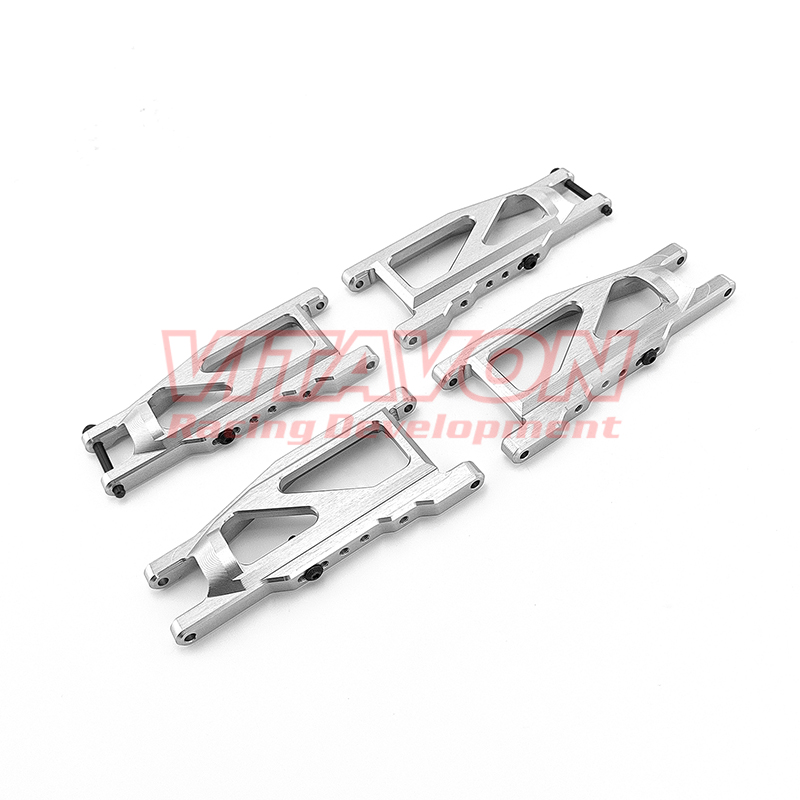 VITAVON Alu CNC Alu7075 Suspension Arms Front/Rear(Left&Right) For Traxxas Raptor R 4X4 F-150 1/10 Rustler VXL,Hoss,Slash 4x4,slash 4x4