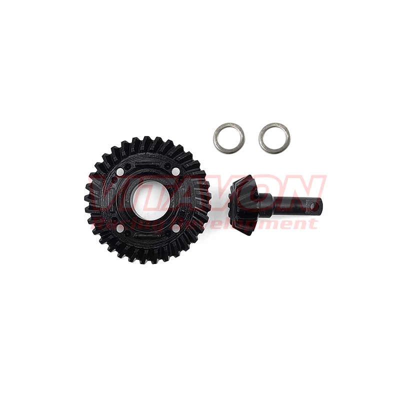 VITAVON HD Steel 40Cr Front Diff Ring Gear & Pinion Gear 13/33T For Traxxas UDR 1/7