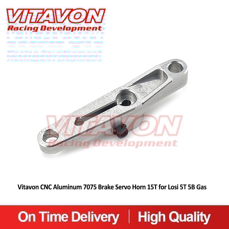 Vitavon CNC Aluminum 7075 Brake Servo Horn 15T for Losi 5T 5B Gas