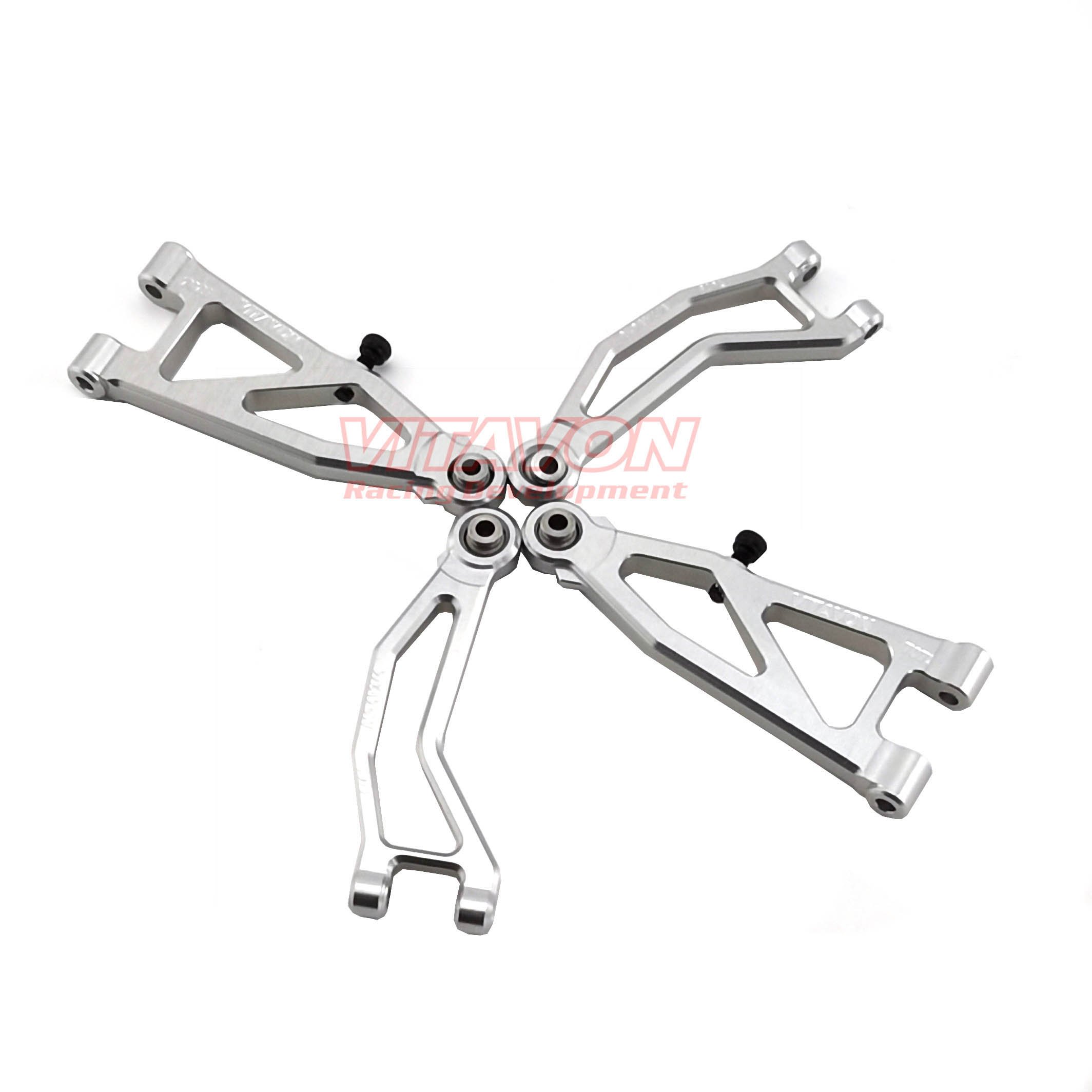 VITAVON CNC Alu7075 Front Upper/Lower Arm For Arrma Granite Grom &Typhon Grom 1/18 ARA320809
