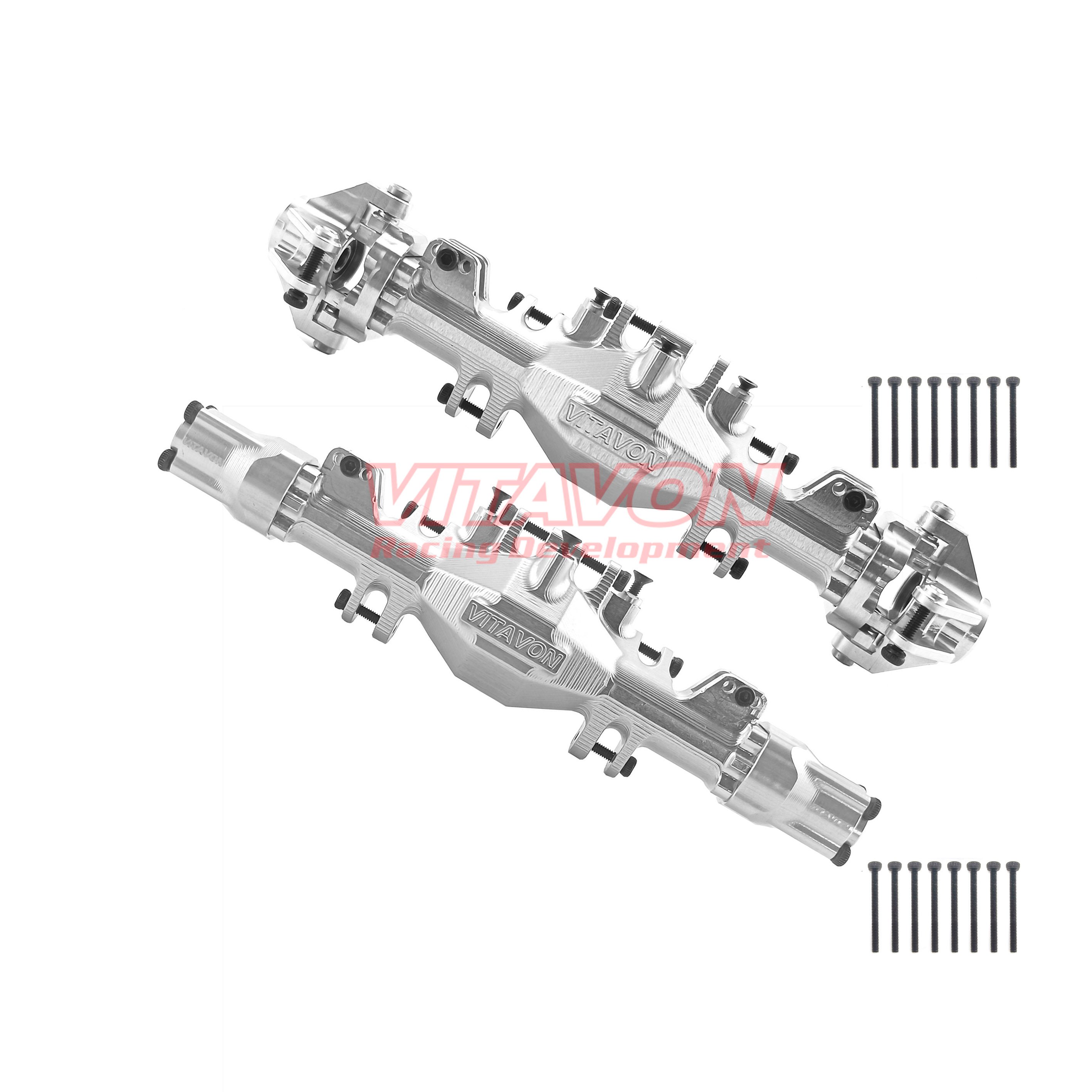 VITAVON CNC Alu 7075 Front&Rear Axle Housing Kit For Losi Mini LMT 1/18
