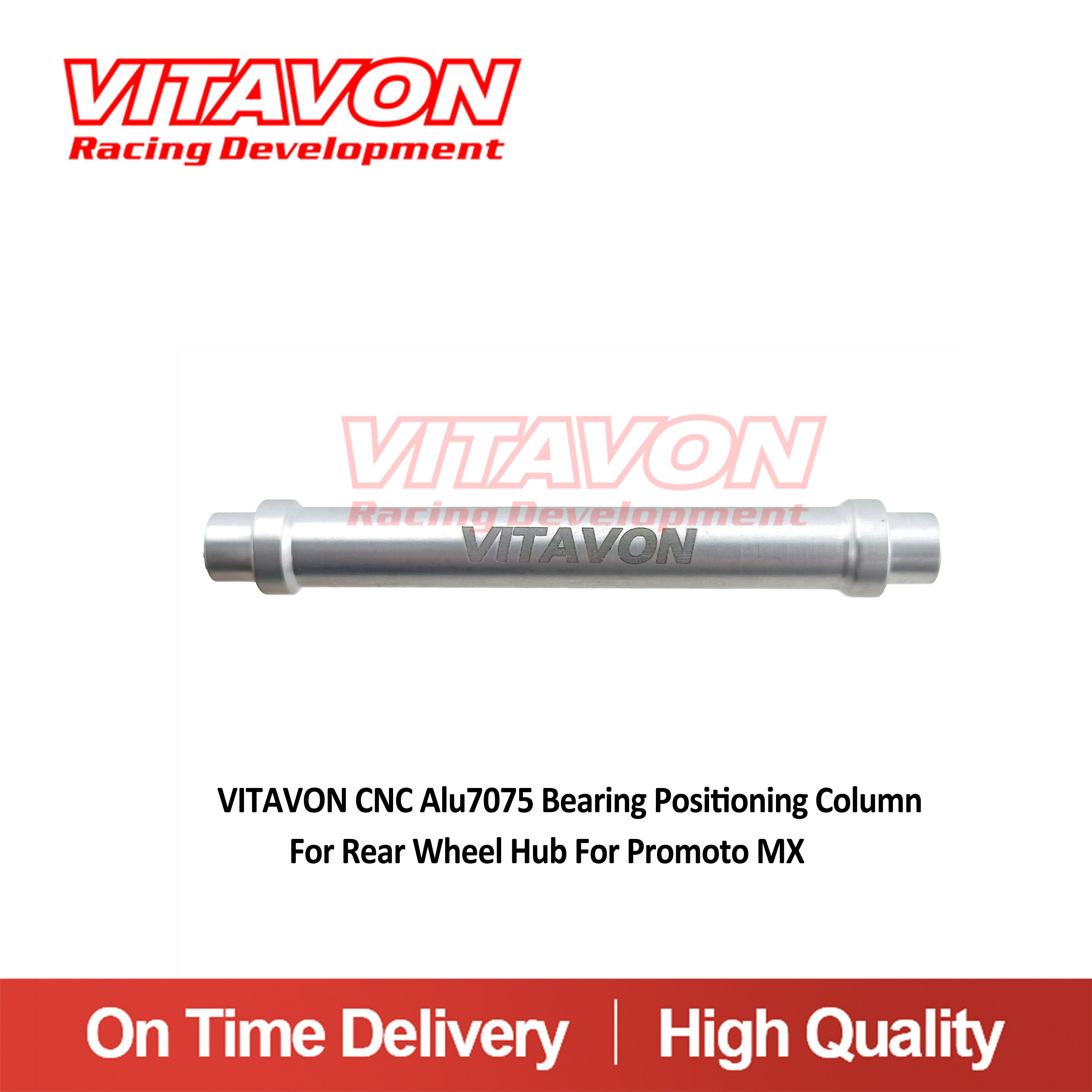 VITAVON CNC Alu7075 Bearing Positioning Column For Rear Wheel Hub For Promoto MX