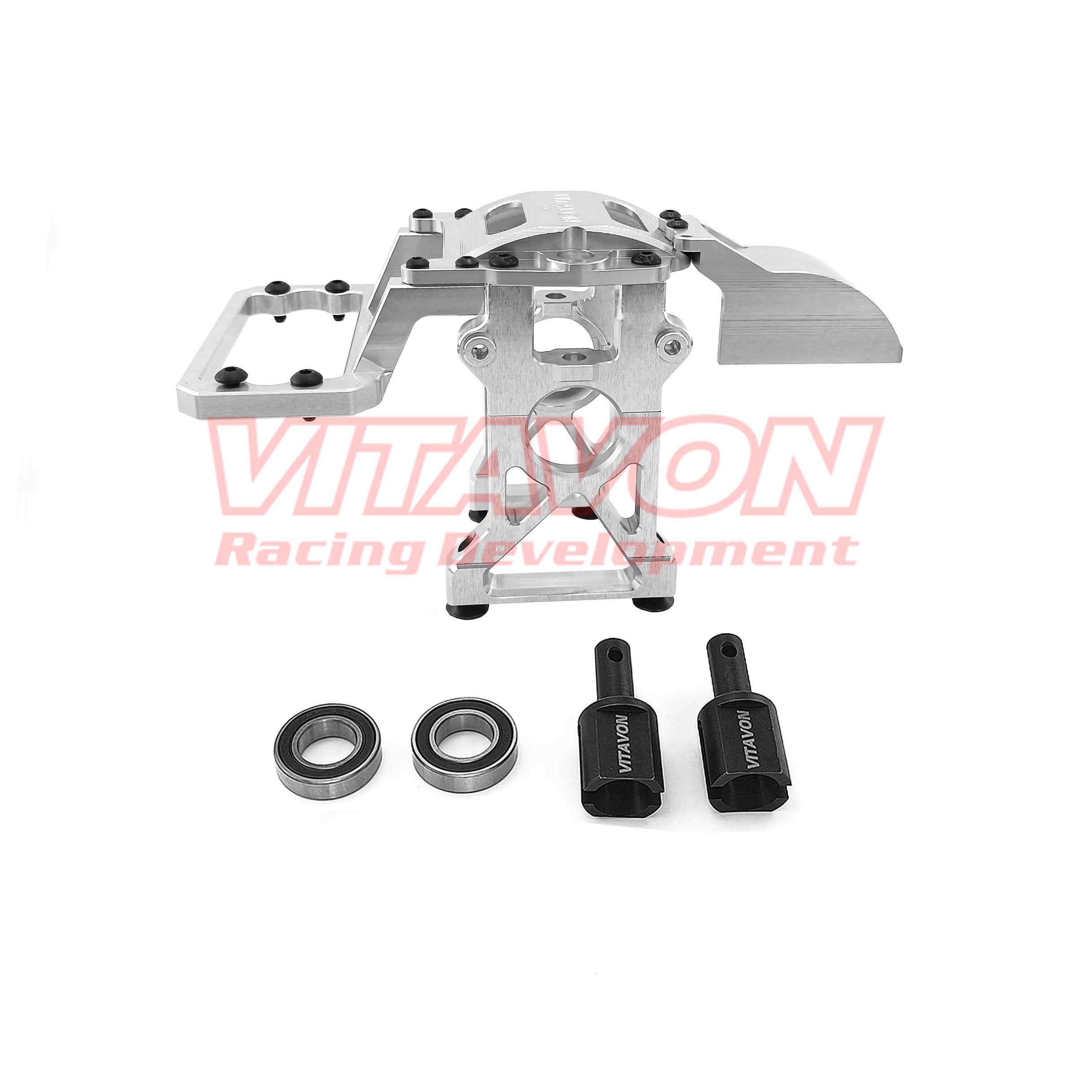 VITAVON CNC Alu 7075 Brake Servo Mount&Center Diff Mount For Losi 5T 5B Gas