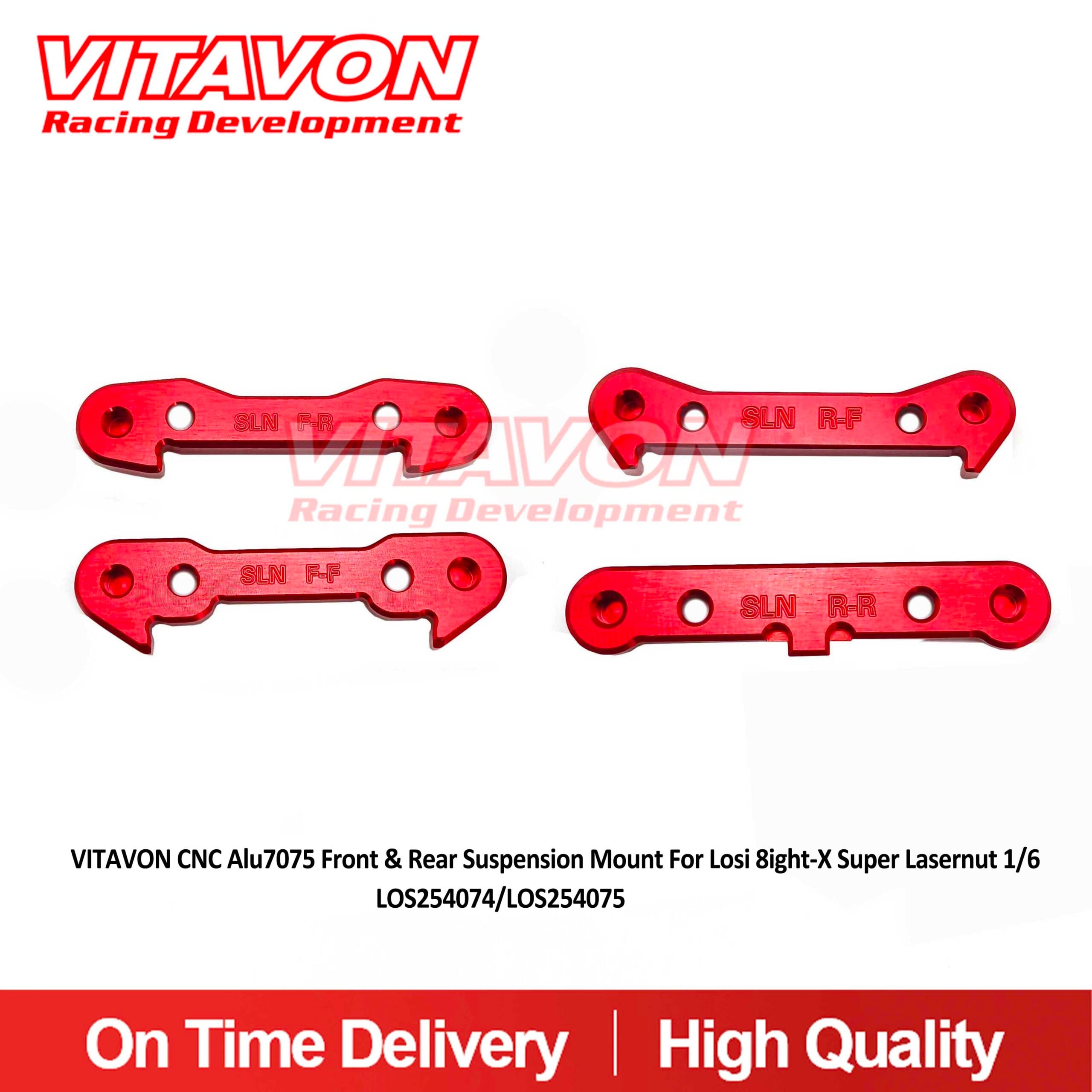 VitavonVITAVON CNC Alu7075 Front & Rear Suspension Mount For Losi