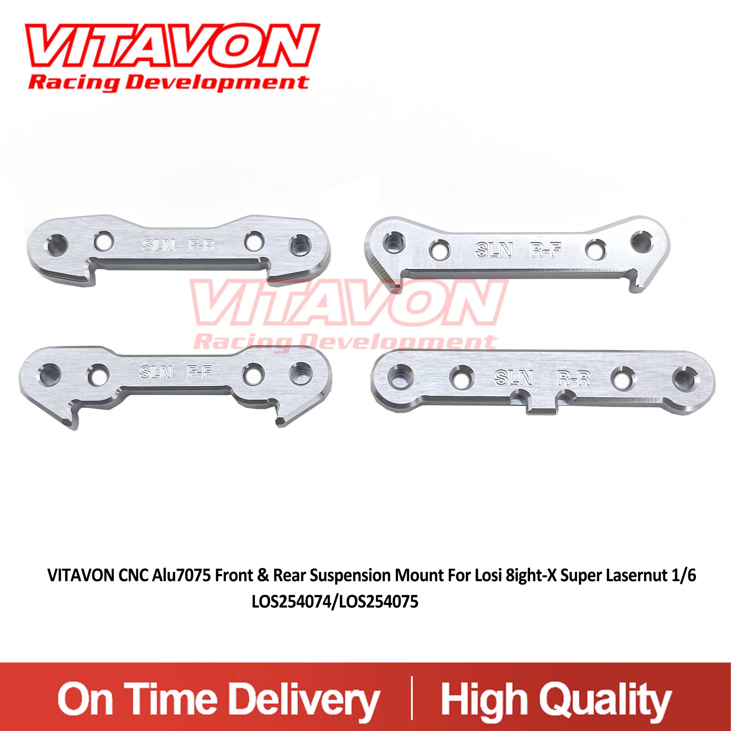 VitavonVITAVON CNC Alu7075 Front & Rear Suspension Mount For Losi