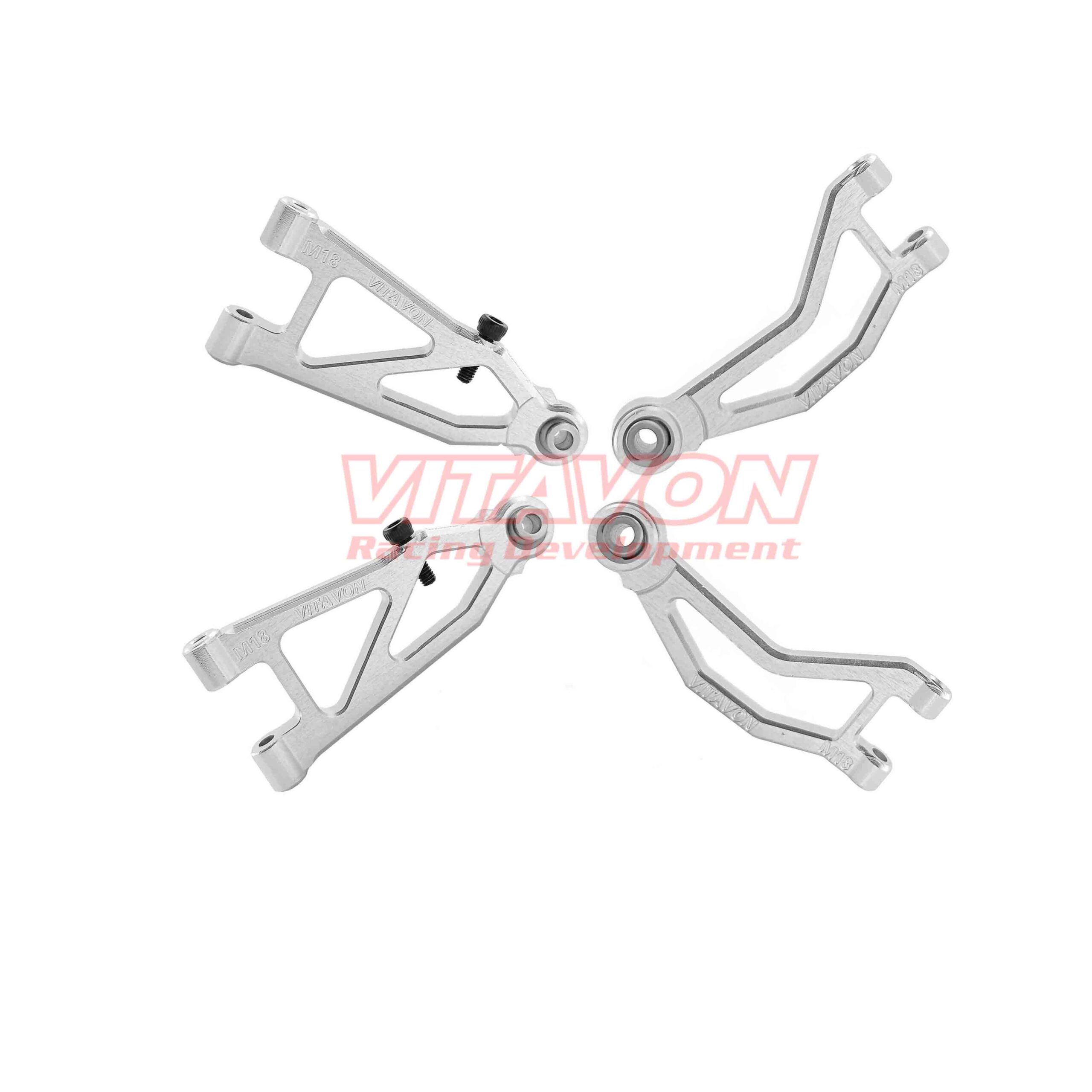 VitavonVITAVON CNC Alu7075 Front Upper/Lower Arm For Arrma Mojave