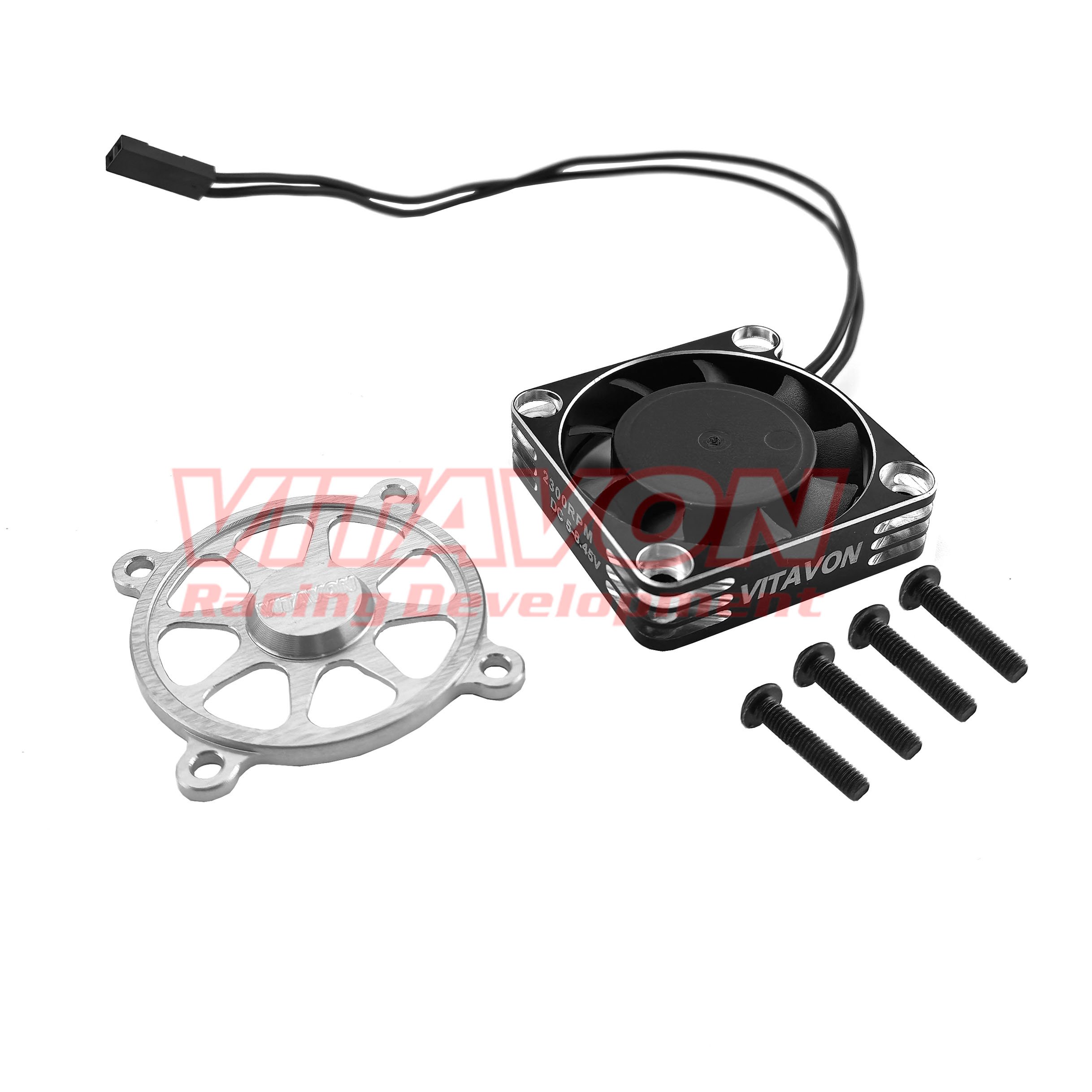 VITAVON 40MM Powerful Cooling Fan High Speed Rotation 23000RPM 40*40*10mm