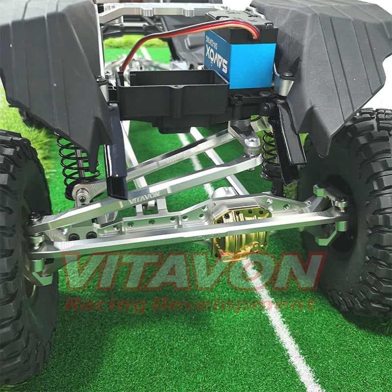VITAVON CNC Aluminum7075 V1 Steering Links Set for Axial SCX6 Jeep Wrangler Trail Honcho 1/6 (Copy)