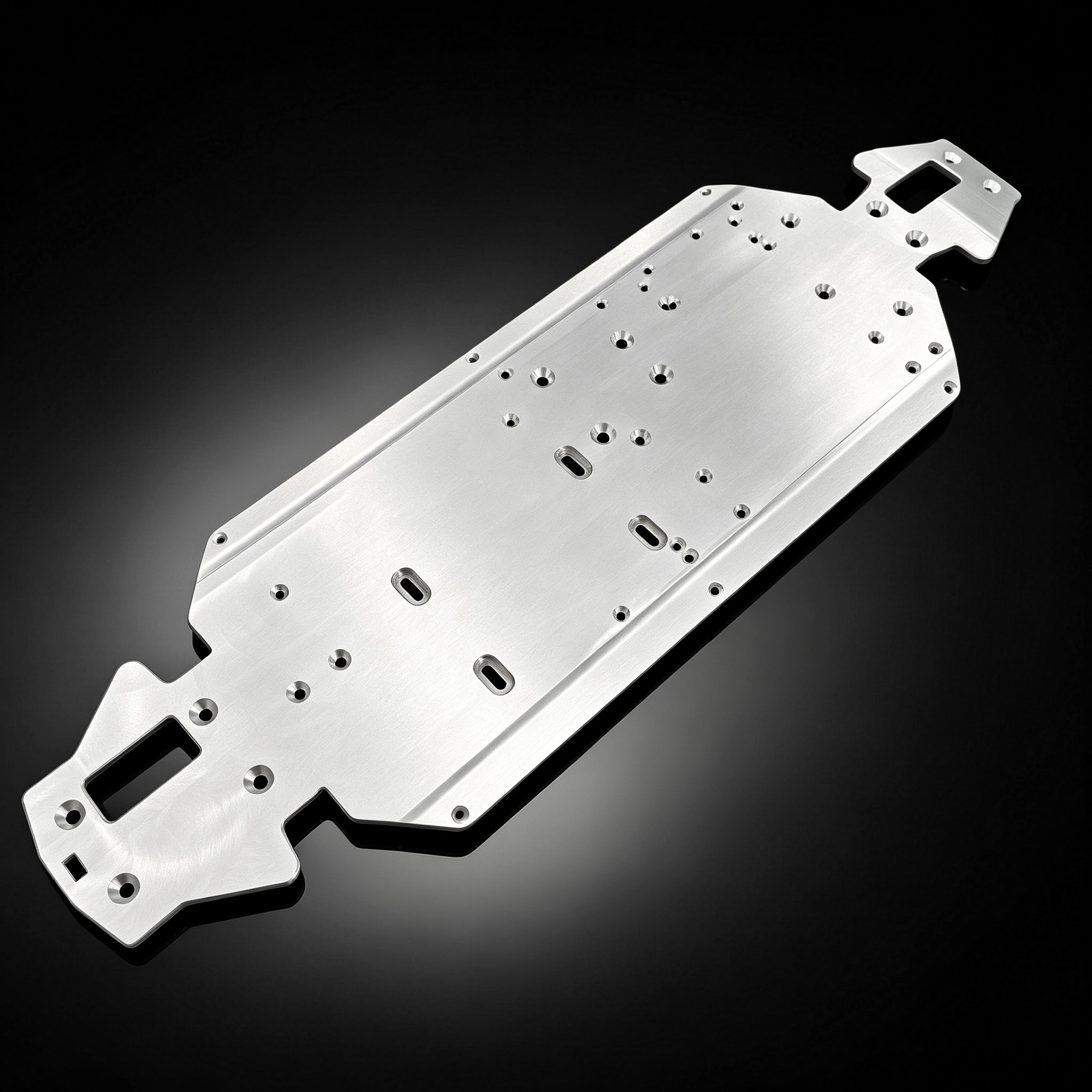 VITAVON CNC Alu7075 Redesigned 6.5mm Main Chassis For Losi 5ive-B Only