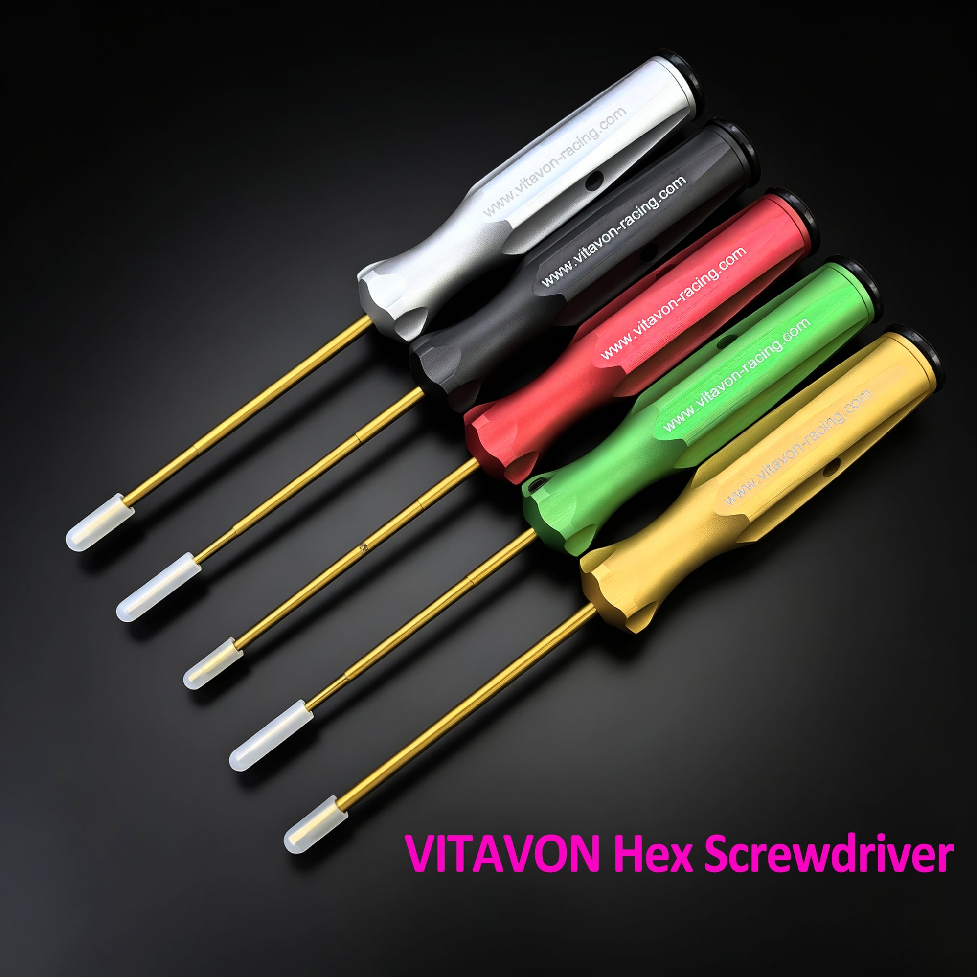 VITAVON CNC HD Steel Hex Screw Driver 1.5/2/2.5/3